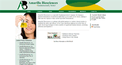 Desktop Screenshot of amarbio.com